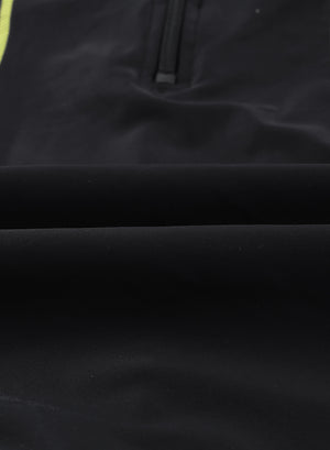 Black Seam Contoured Zip Front Wetsuit