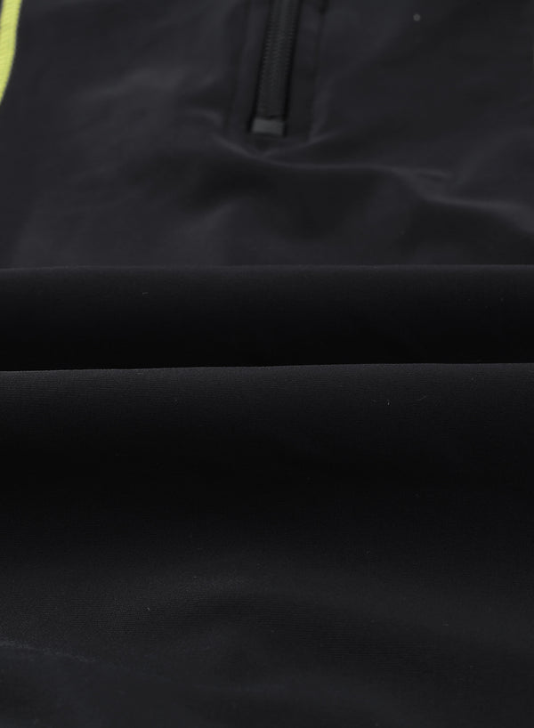 Black Seam Contoured Zip Front Wetsuit