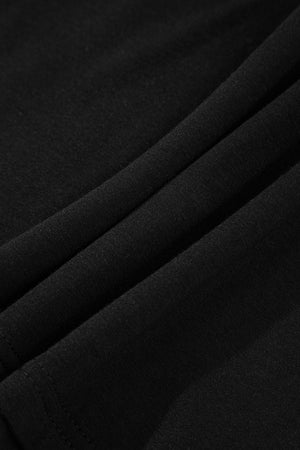 Black Spaghetti Strap Skinny Fit Cropped Tank Top
