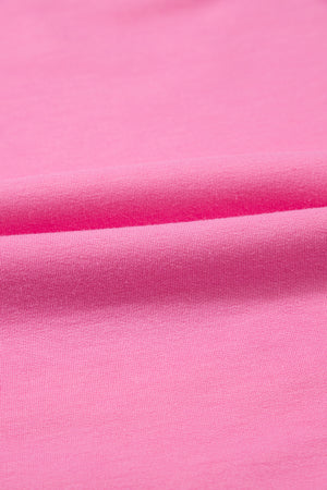 Sachet Pink Bow Print Boxy Fit Tank Top