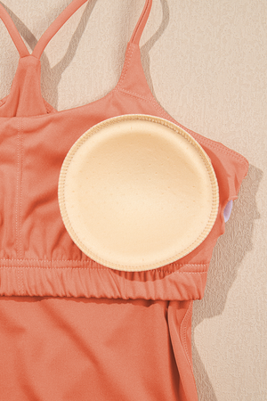 Grapefruit Orange Spaghetti Straps U Neck Pocketed Active Dress
