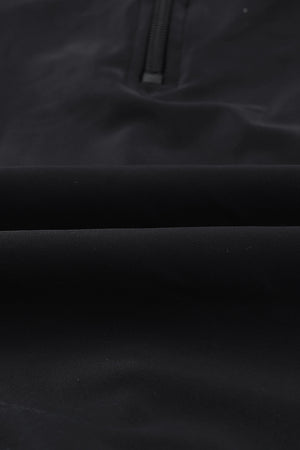 Black Seam Contoured Zip Front Wetsuit
